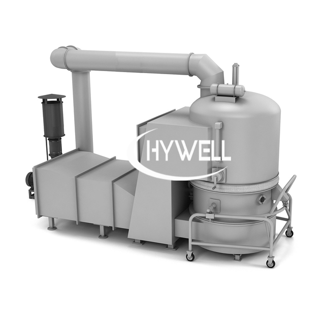 Vertical fluid bed dryer