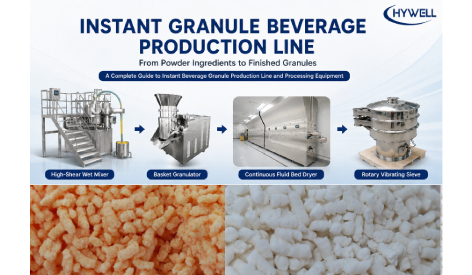 Instant Granule Beverage Production Line: Complete Manufacturing Process from Powder Ingredients to Finished Granules